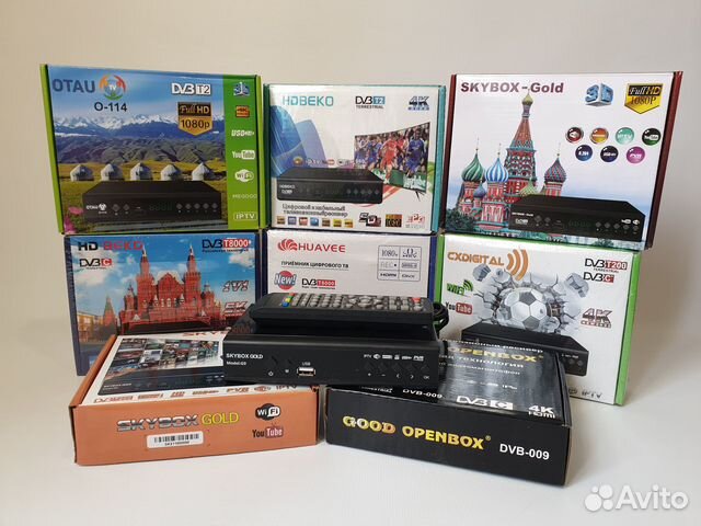 Цифровая эфирная приставка 20 каналов тв