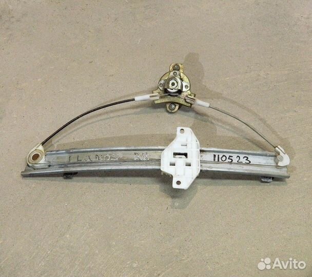 Стеклоподъемник задний правый Chevrolet Lanos