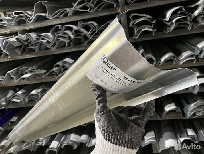 Порог левый Lexus LS 1994-2000 (1мм)