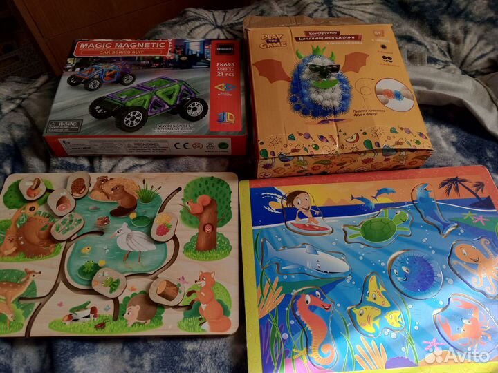 Детские развивающие игрушки