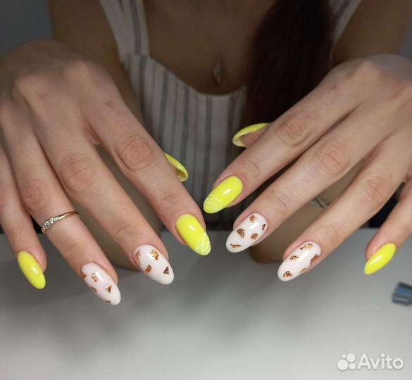 Маникюр аппаратный с покрытием