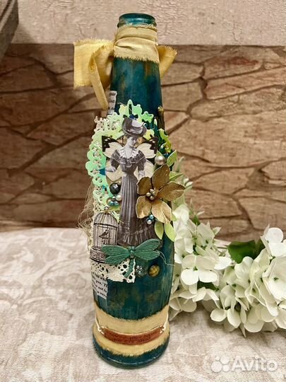 Бутылки интерьерные