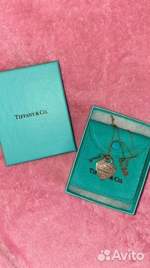 Подвеска tiffany сердце серебро