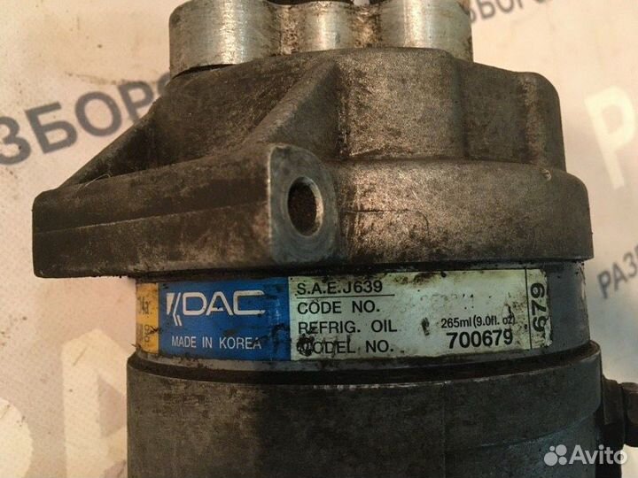 Компрессор на запчасти Daewoo Nexia 1.5 G15MF 2007