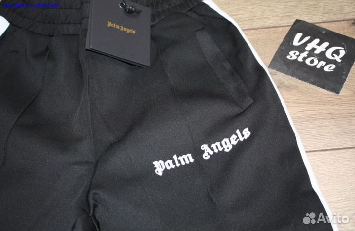 Palm Angels штаны черные (Арт.76091)