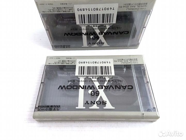 Аудиокассета кассета Sony X I 50 - 1991 г