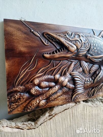 Деревянное панно 