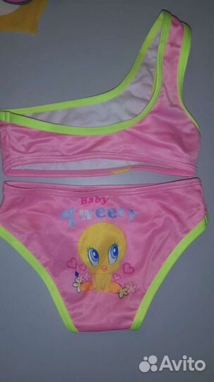 Купальник, шапочка, очки новые