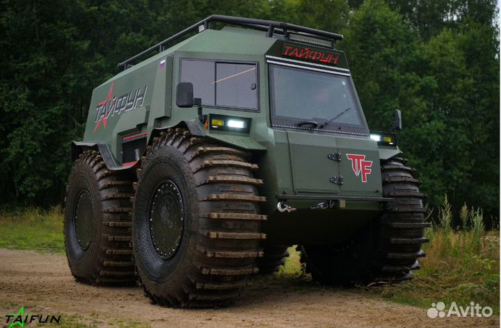 Вездеход болотоход Тайфун