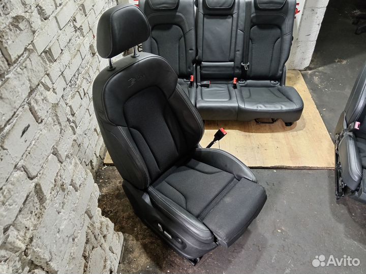 Сиденья S-line audi q5 8r