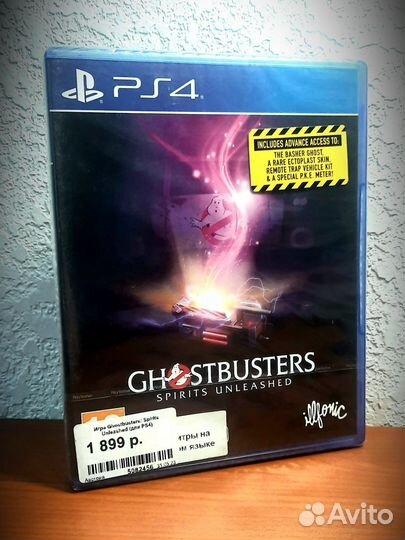 Ghostbusters: Spirits Unleashed Ps4 Ps5 Новый