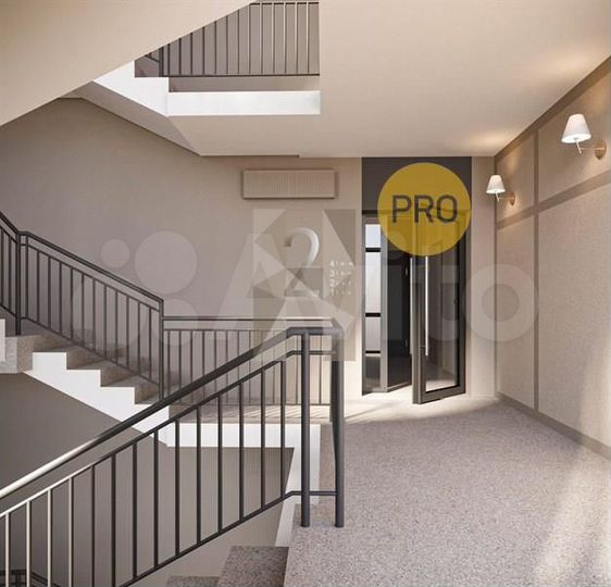 2-к. квартира, 54,8 м², 3/4 эт.