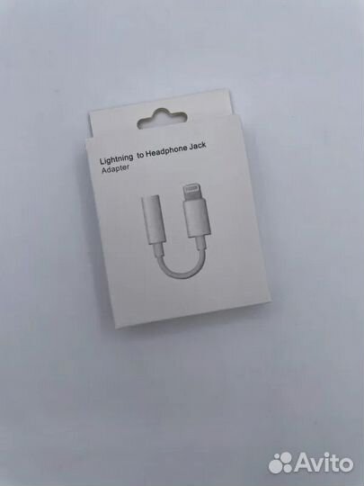 Переходник lighting to Jack 3.5