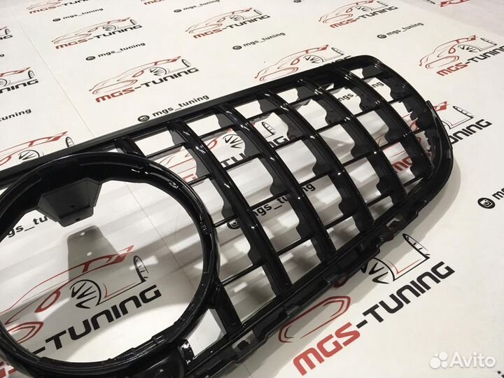 Решетка Mercedes GLC X253 Без звезды