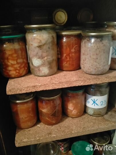 Тушенка свиная домашняя