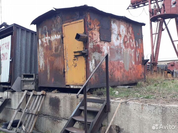 Будка металлическая