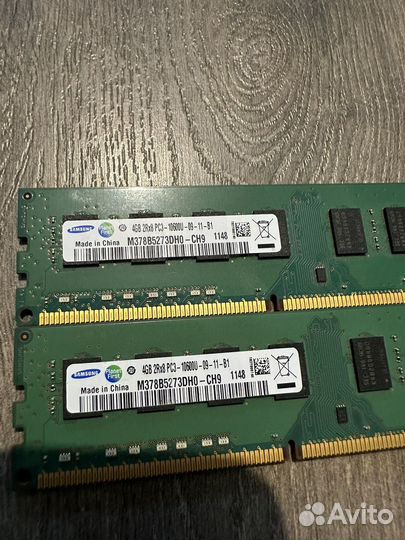 Оперативная память DDR3 8Gb Samsung