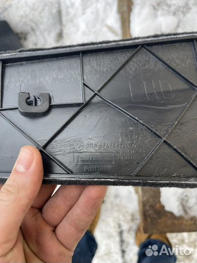 Обшивки центральной консоли bmw x5f15