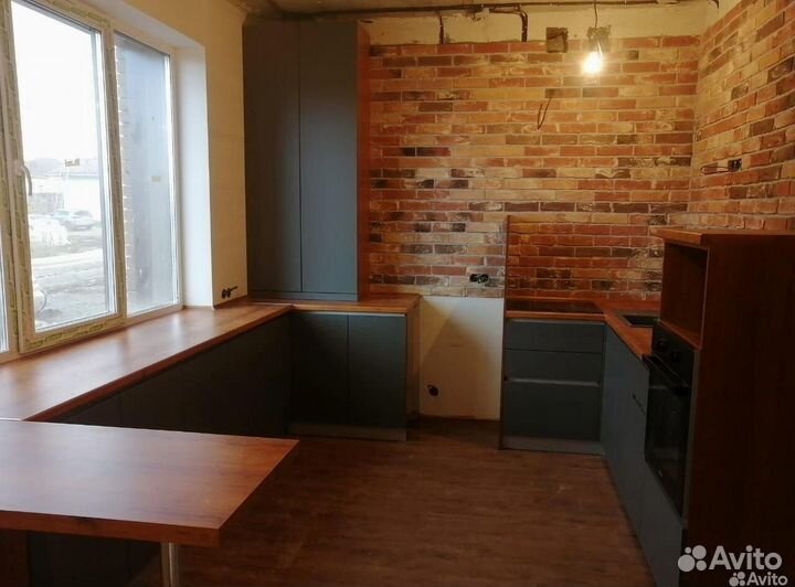 Модульный кухонный гарнитур для студии