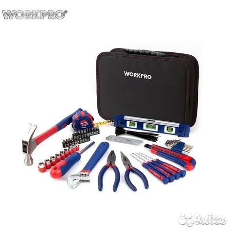 Новый набор бытовых инструментов workpro 100