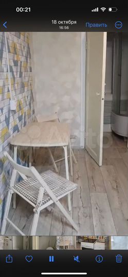 1-к. квартира, 28,1 м², 1/1 эт.