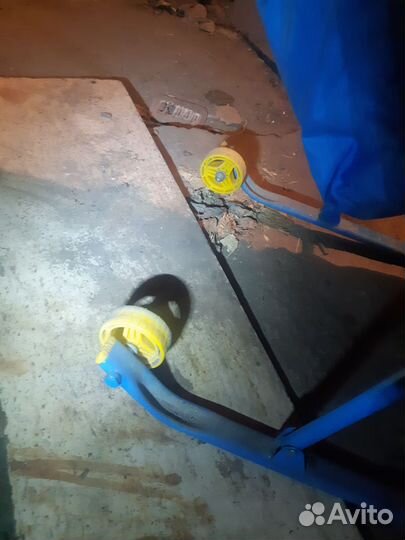 Детские санки коляска