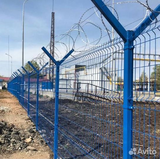 Забор из 3D сетки