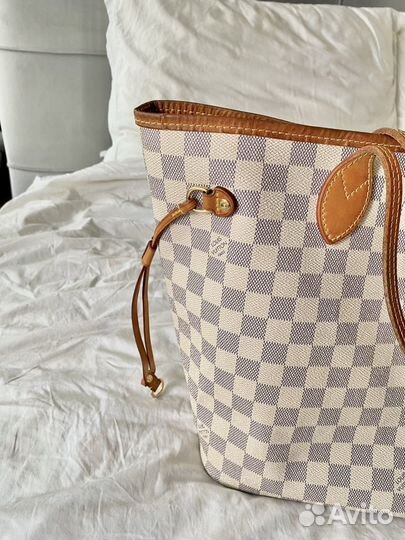 Сумка louis vuitton neverfull mm оригинал