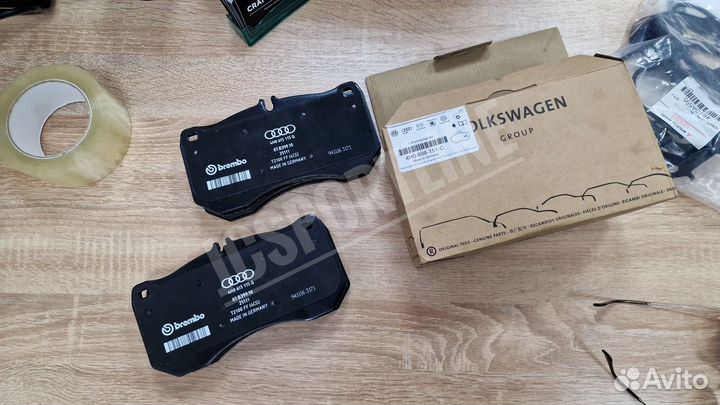 Тормозные колодки керамика Audi RS3 RS4 RS6 RS7