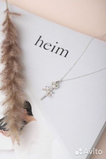 Подвеска роза Rose Symphony