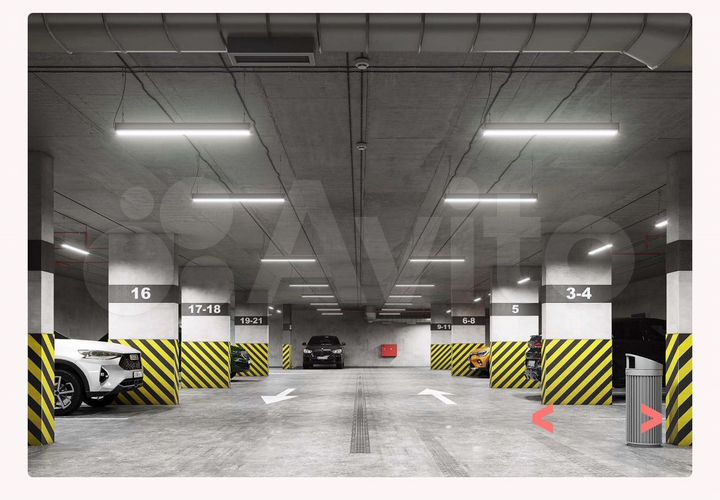 Машиноместо, 14 м²