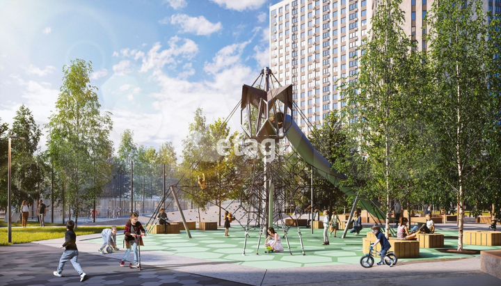 Квартира-студия, 33 м², 23/24 эт.