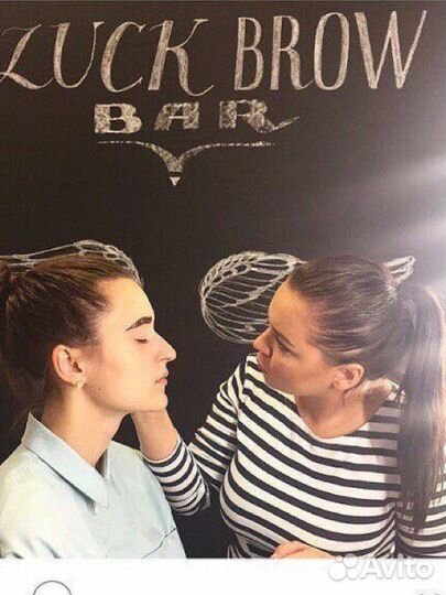 Архитектура бровей/ламинирование/окрашивание