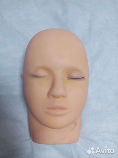 Голова манекена для наращивания ресниц