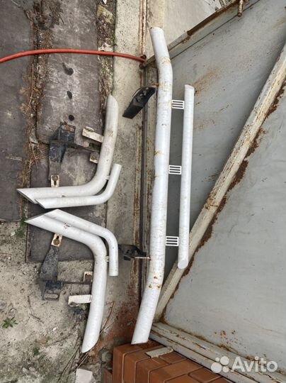 Защита бампера toyota land cruiser 200