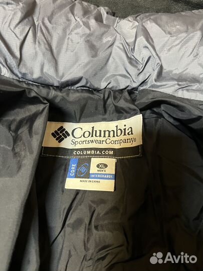Куртка пуховик columbia мужской