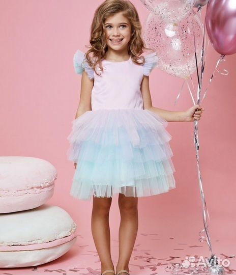 Платье для девочки 86-92