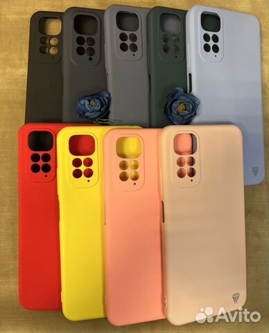 Силиконовый чехол на Xiaomi Redmi Note 11