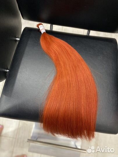 Нвюатуральные рыжие волосы