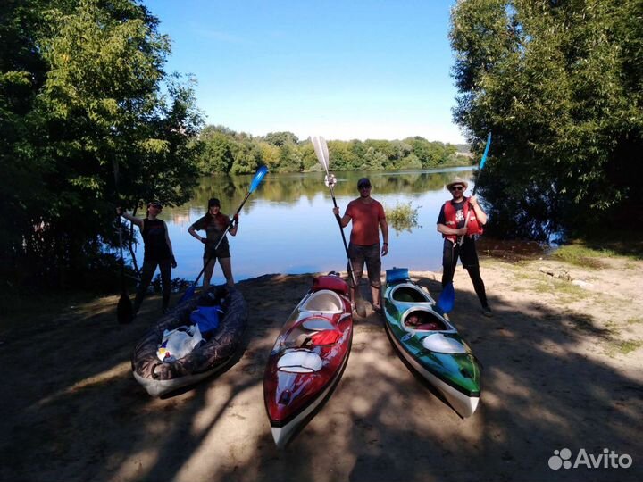 Сплав на байдарках в Брянске