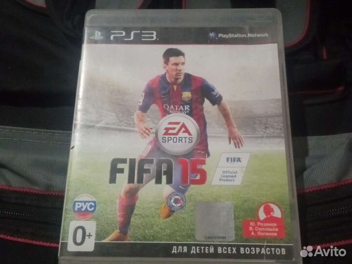 Игра для приставки ps 3 fifa 15
