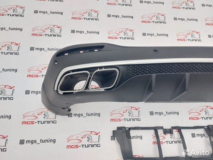 Диффузор с хром насадками 63 Chrome на GLS X167