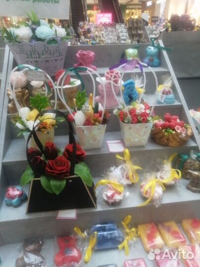 Букеты из мыла