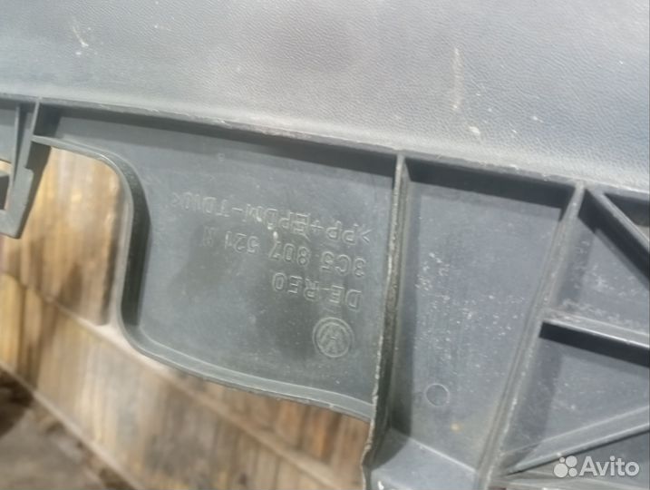 Юбка заднего бампера volkswagen passat b6 wagon