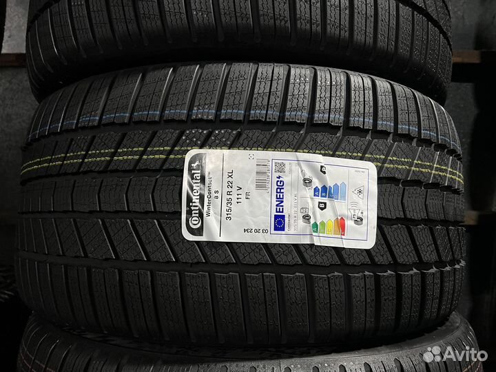 Continental WinterContact 8S 275/40 R22 и 315/35 R22 111V