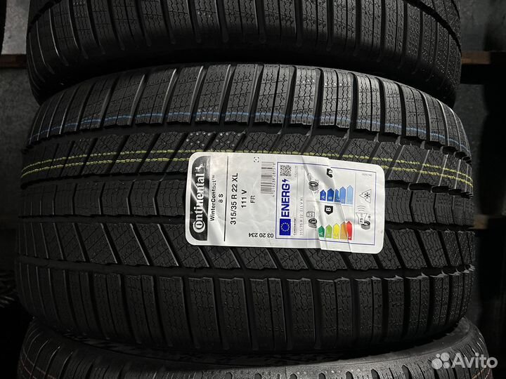 Continental WinterContact 8S 275/40 R22 и 315/35 R22 111V