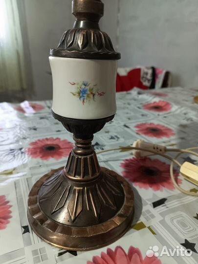 Ночник бронзовый