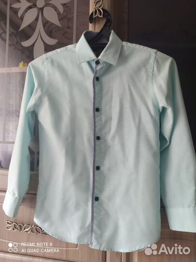 Рубашка для мальчика 134 140