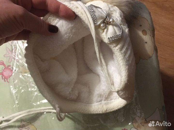 Шапка для девочки 48 50