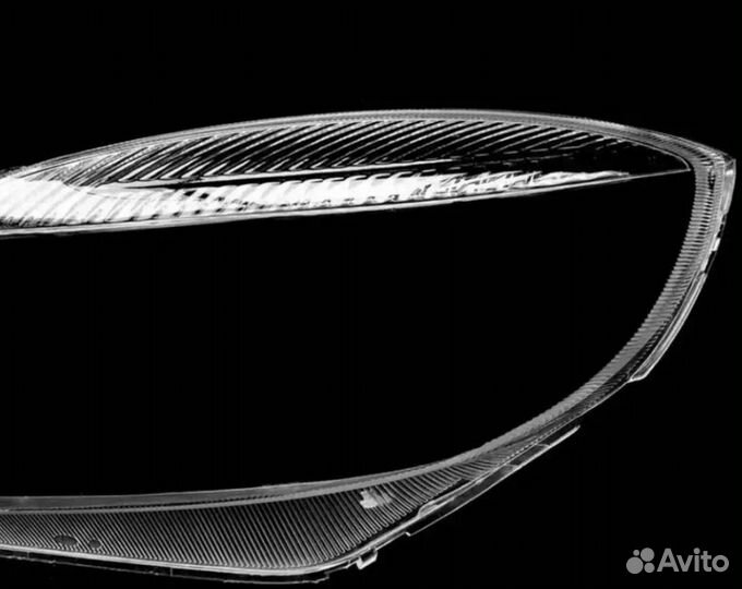 Стекла фар Skoda Fabia II комплект (2010-2014)